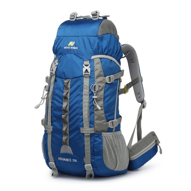 CarryQuest® 70L Waterdichte Bergwandelen Rugzak – Lichtgewicht en Ruim – Perfect voor Avontuurlijke ReizenCarryQuest®Wandel RugzakNiet Klaar