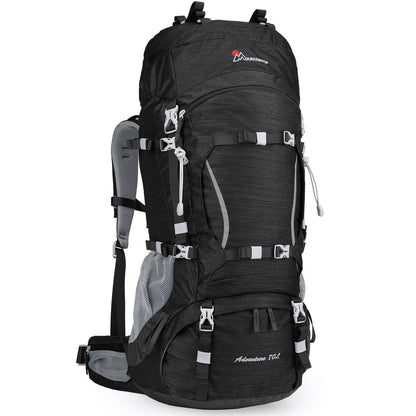 CarryQuest® 70L Waterdichte Hiking Rugzak – Lichtgewicht – 76x33x26 cm – Perfect voor Outdoor AvonturenCarryQuest®Wandel RugzakNiet Klaar