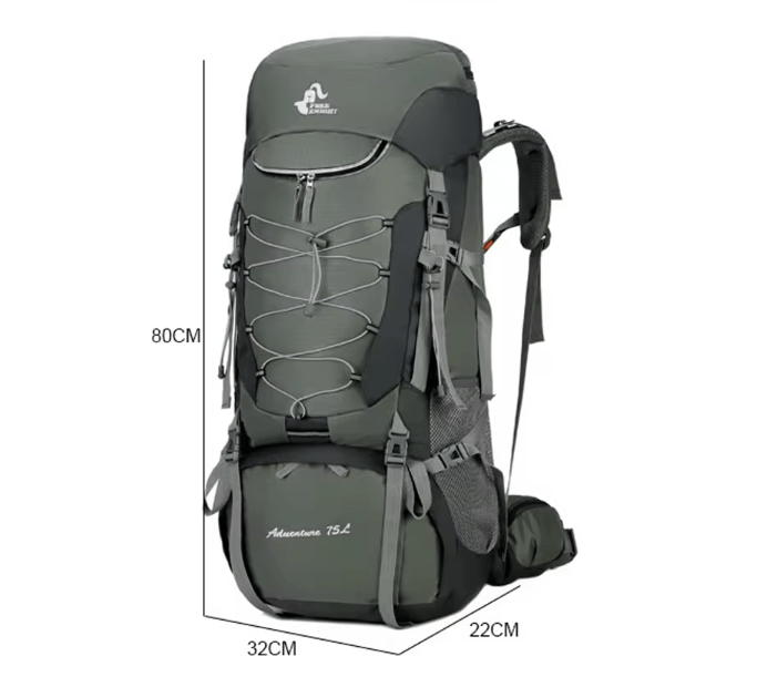 CarryQuest® - 75L - Camping Wandelrugzak - 5 Kleuren - CarryQuest