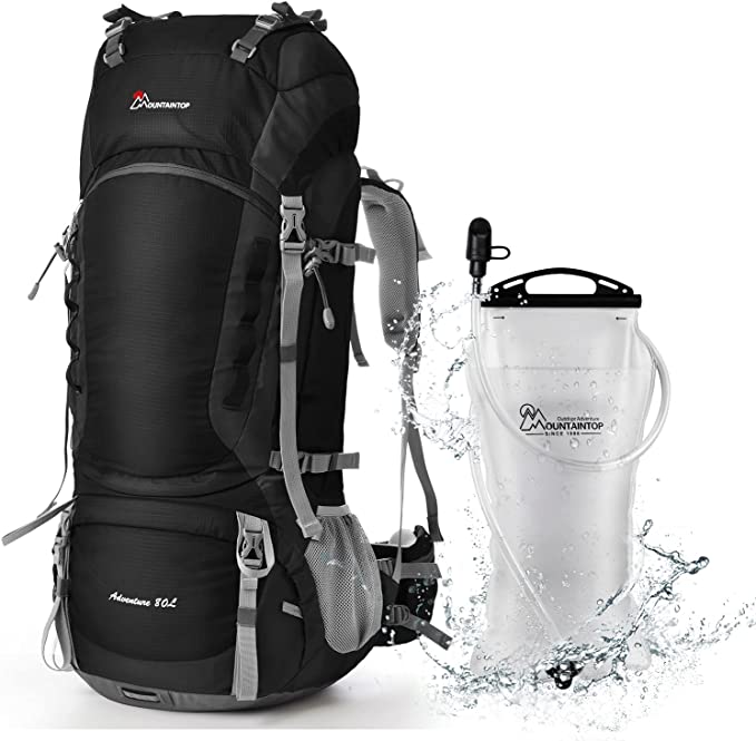 CarryQuest® 80L Bergsporttas – Lichtgewicht & Waterdicht – Perfect voor Reizen & Dagelijks GebruikCarryQuest®Wandel RugzakNiet Klaar