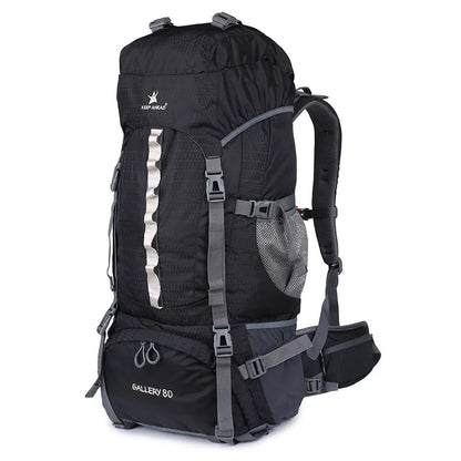 CarryQuest® 80L Waterafstotende Rugzak – Comfortabel en Duurzaam voor Avontuurlijke ReizenCarryQuest®Wandel RugzakNiet Klaar