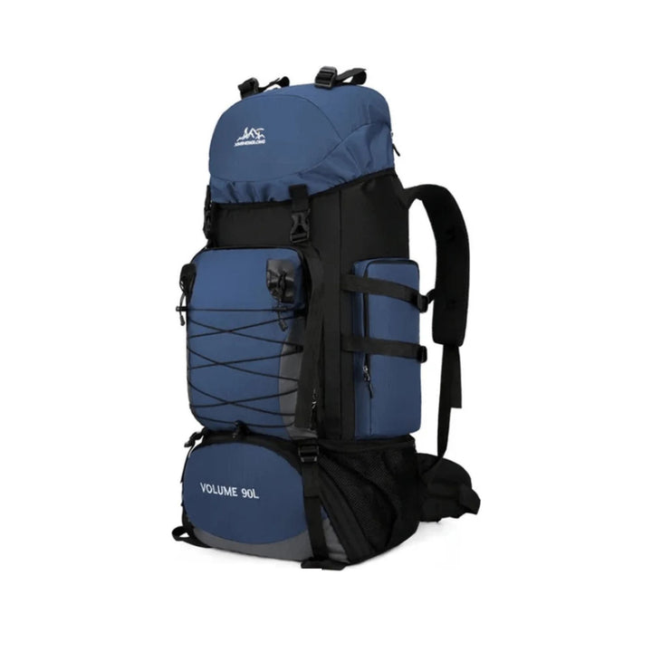 CarryQuest® - 90L - Waterdichte - Wandelen - Camping - Rugzak - Backpacks - 90 Liter - Blauw