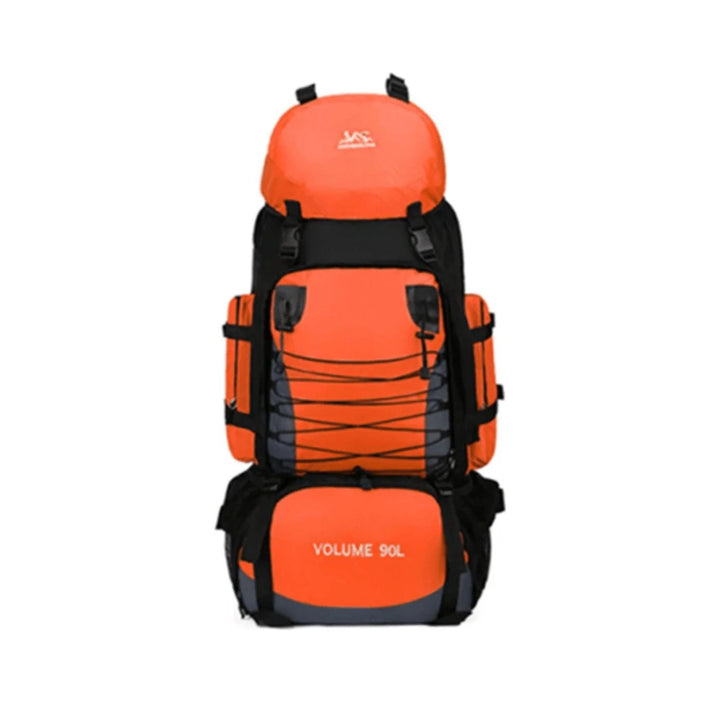 CarryQuest® - 90L - Waterdichte - Wandelen - Camping - Rugzak - Backpacks - 90 Liter - Oranje