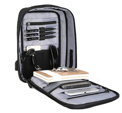 CarryQuest® Anti - Diefstal Studenten Reis Tas – Waterdicht, Lichtgewicht & USB OplaadfunctieCarryQuest®simpleNiet Klaar