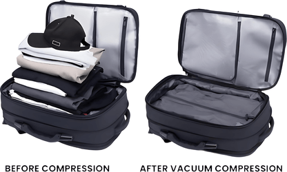 CarryQuest® - B-Pro Vacuum Rugzak - incl. Powerbank JuiceBoxx® en Draadloze Pomp