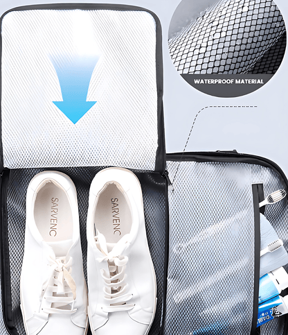 CarryQuest® - B-Pro Vacuum Rugzak - incl. Powerbank JuiceBoxx® en Draadloze Pomp