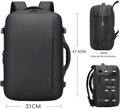 CarryQuest® - B-Pro Vacuum Rugzak - incl. Powerbank JuiceBoxx® en Draadloze Pomp