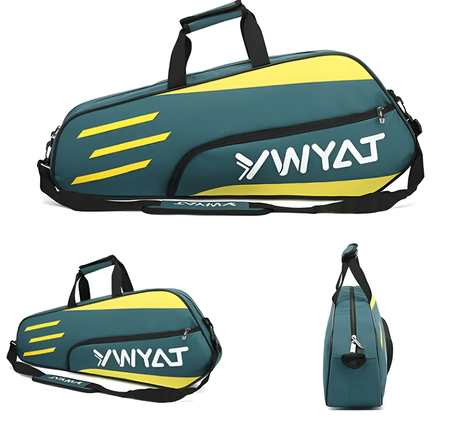 Carryquest® - Badminton Tas - Coded Canvas - Grote Capaciteit - Outdoor Sport Training Fitness Racket Tas - Waterdicht - Nylon - Squash - Tennis - Badminton - Pickleball - Padel