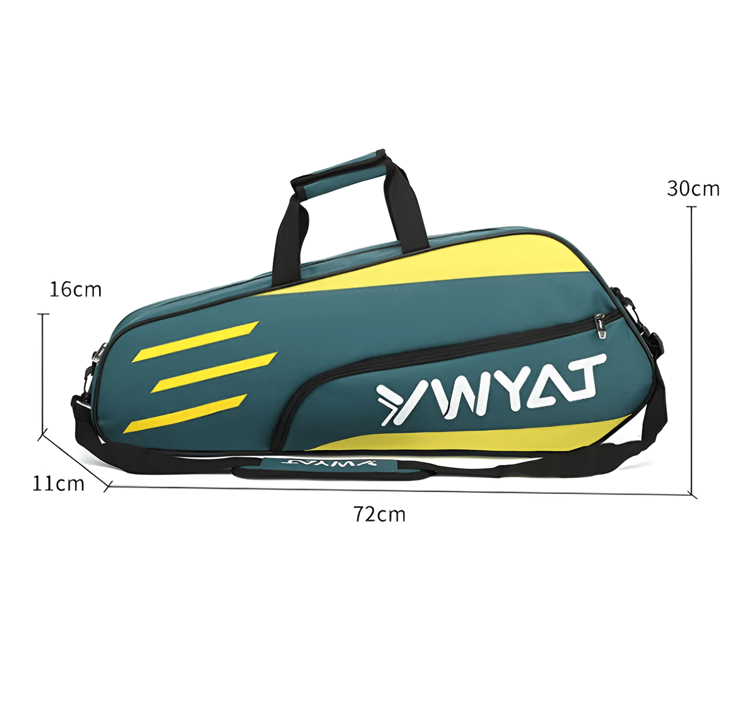 Carryquest® - Badminton Tas - Coded Canvas - Grote Capaciteit - Outdoor Sport Training Fitness Racket Tas - Waterdicht - Nylon - Squash - Tennis - Badminton - Pickleball - Padel