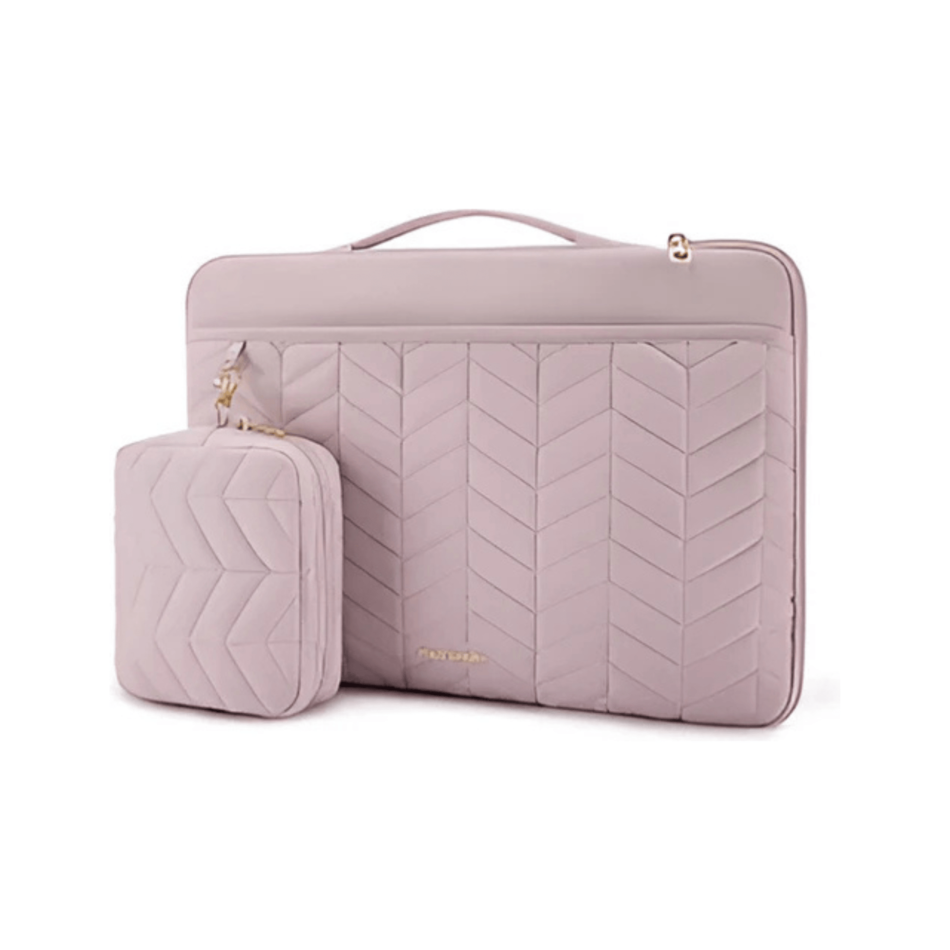 CarryQuest® - Bagsmart Laptop Sleeve voor MacBook Pro/Air 15.6 inch - RozeCarryQuestsimple