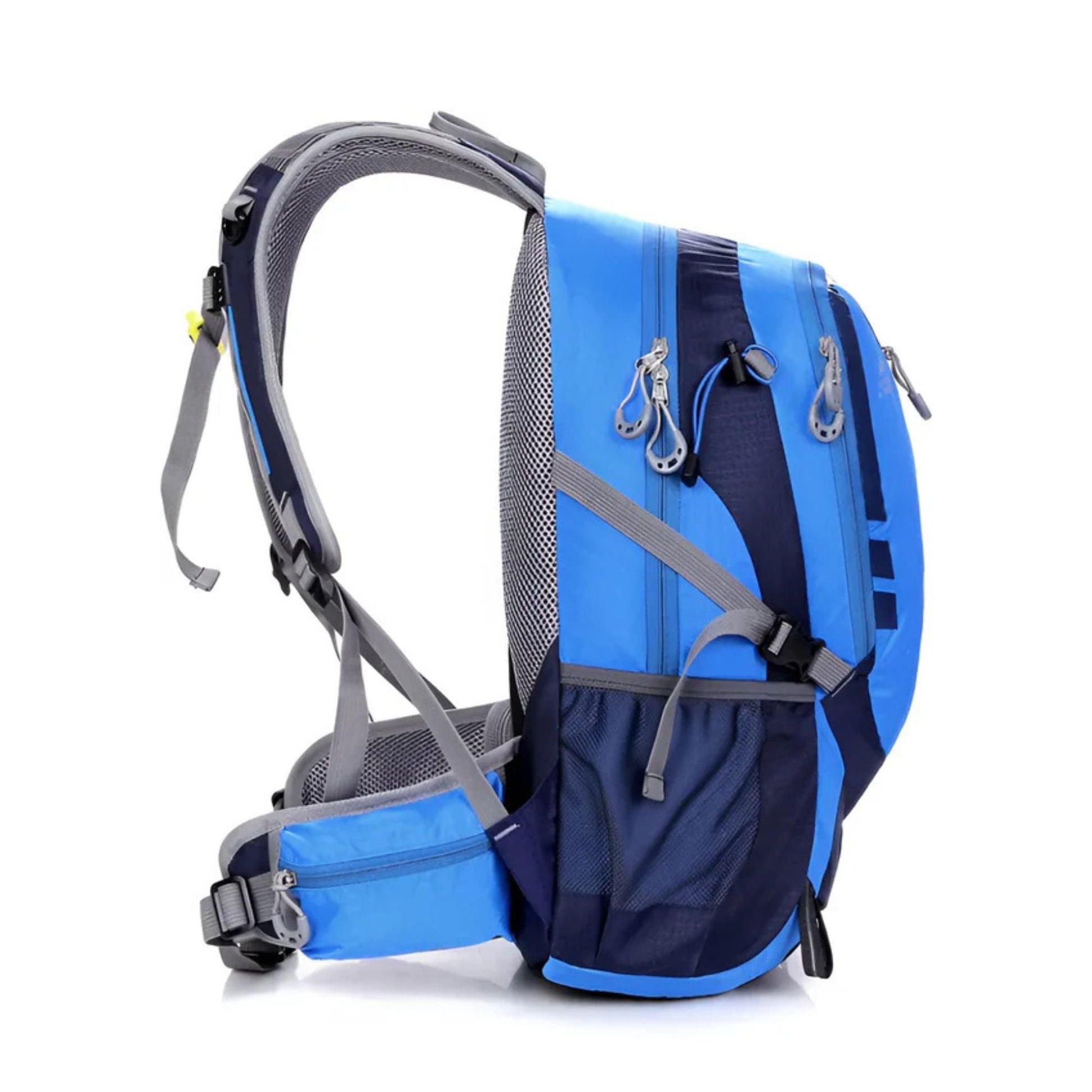 CarryQuest® - Bergbeklimmen Hydratatie Rugzak 25L + 2L Waterzak En Regenhoes - Ergonomisch & Duurzaam - Wandel Rugzak - Zwart