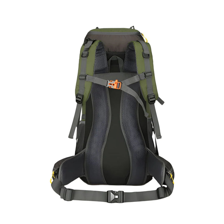 CarryQuest® - Bergbeklimming Rugzak 70L - Waterdicht Nylon + Regenhoes - Schoudertas - Groen