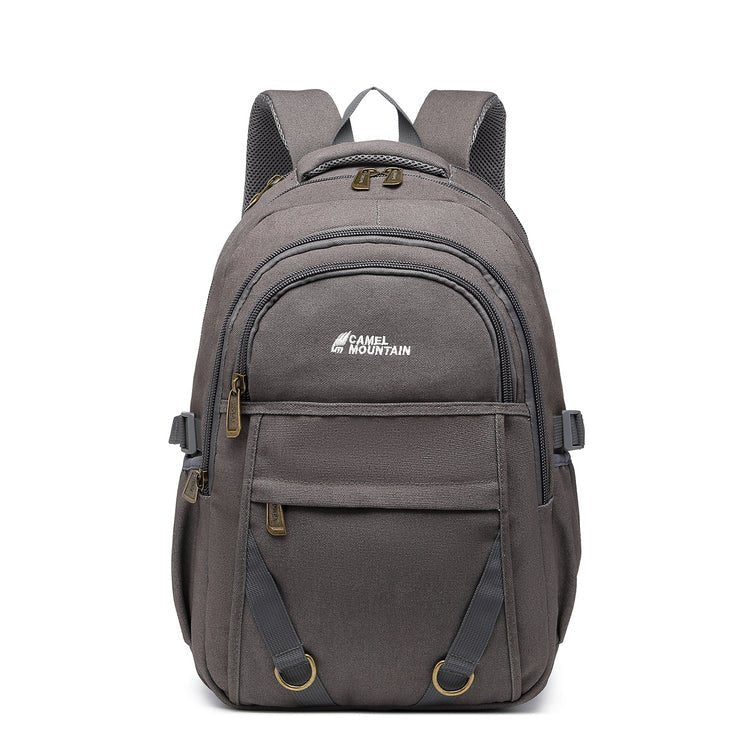CarryQuest® Canvas Rugzak – 46x32x19 cm – Lichtgewicht & Multifunctioneel – Ideaal voor Reizen & WerkCarryQuest