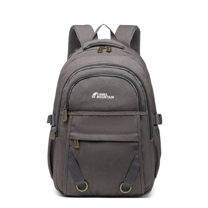 CarryQuest® Canvas Rugzak – 46x32x19 cm – Lichtgewicht & Multifunctioneel – Ideaal voor Reizen & WerkCarryQuest