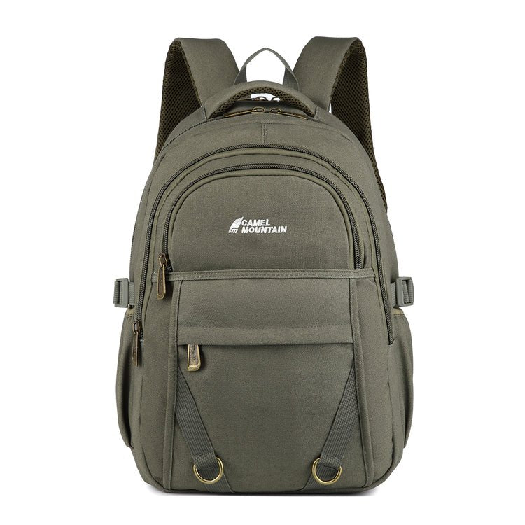 CarryQuest® Canvas Rugzak – 46x32x19 cm – Lichtgewicht & Multifunctioneel – Ideaal voor Reizen & WerkCarryQuest
