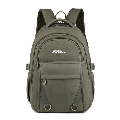 CarryQuest® Canvas Rugzak – 46x32x19 cm – Lichtgewicht & Multifunctioneel – Ideaal voor Reizen & WerkCarryQuest