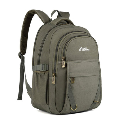 CarryQuest® Canvas Rugzak – 46x32x19 cm – Lichtgewicht & Multifunctioneel – Ideaal voor Reizen & WerkCarryQuest