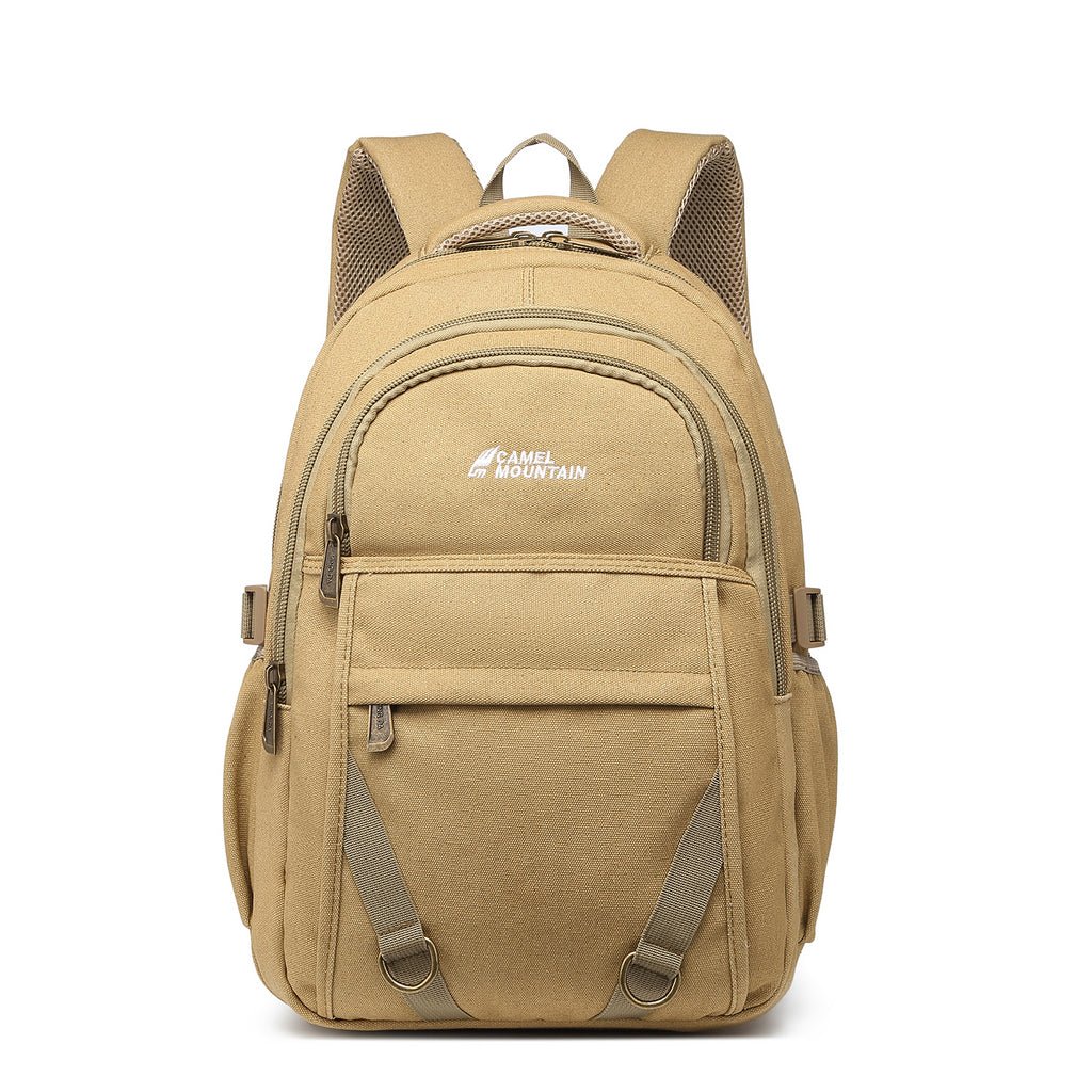 CarryQuest® Canvas Rugzak – 46x32x19 cm – Lichtgewicht & Multifunctioneel – Ideaal voor Reizen & WerkCarryQuest