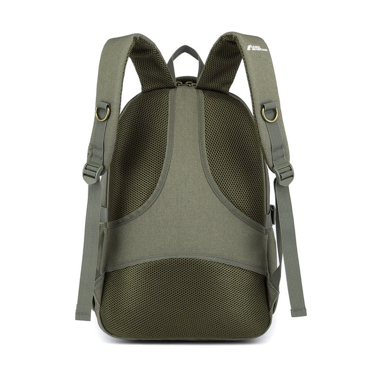CarryQuest® Canvas Rugzak – 46x32x19 cm – Lichtgewicht & Multifunctioneel – Ideaal voor Reizen & WerkCarryQuest