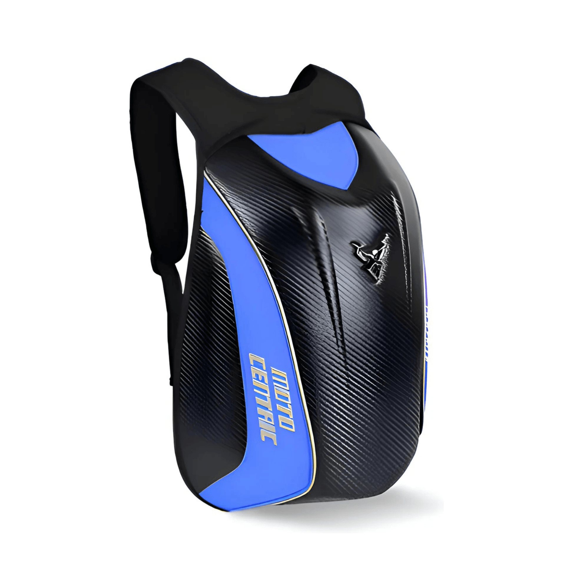 CarryQuest® - Carbon Rugzak - Motor Rugzak - Harde Schaal - BlauwCarryQuestsimple