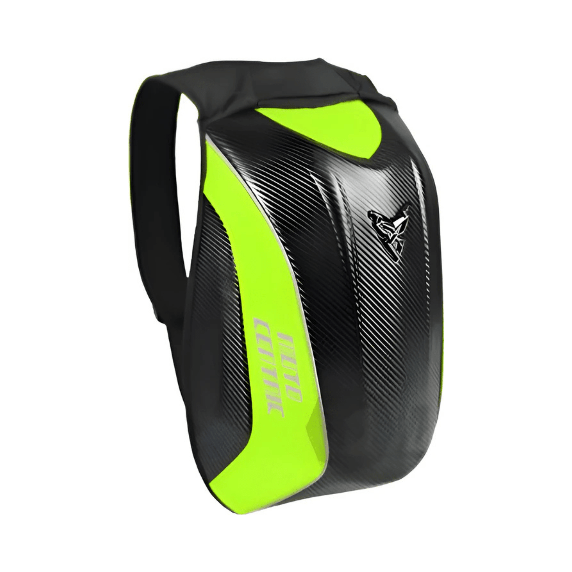 CarryQuest® - Carbon Rugzak - Motor Rugzak - Harde Schaal - GroenCarryQuestsimple