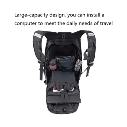 CarryQuest® - Carbon Rugzak - Motor Rugzak - Harde Schaal - GroenCarryQuestsimple