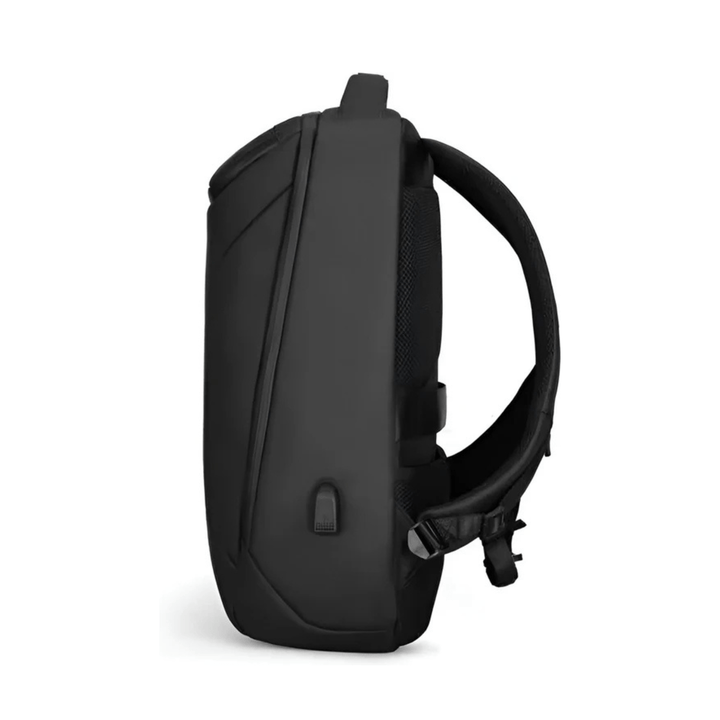 CarryQuest® - Compacto Pro 17 Inch Laptop Rugzak voor Mannen - Stijlvol en Functioneel - Zwart