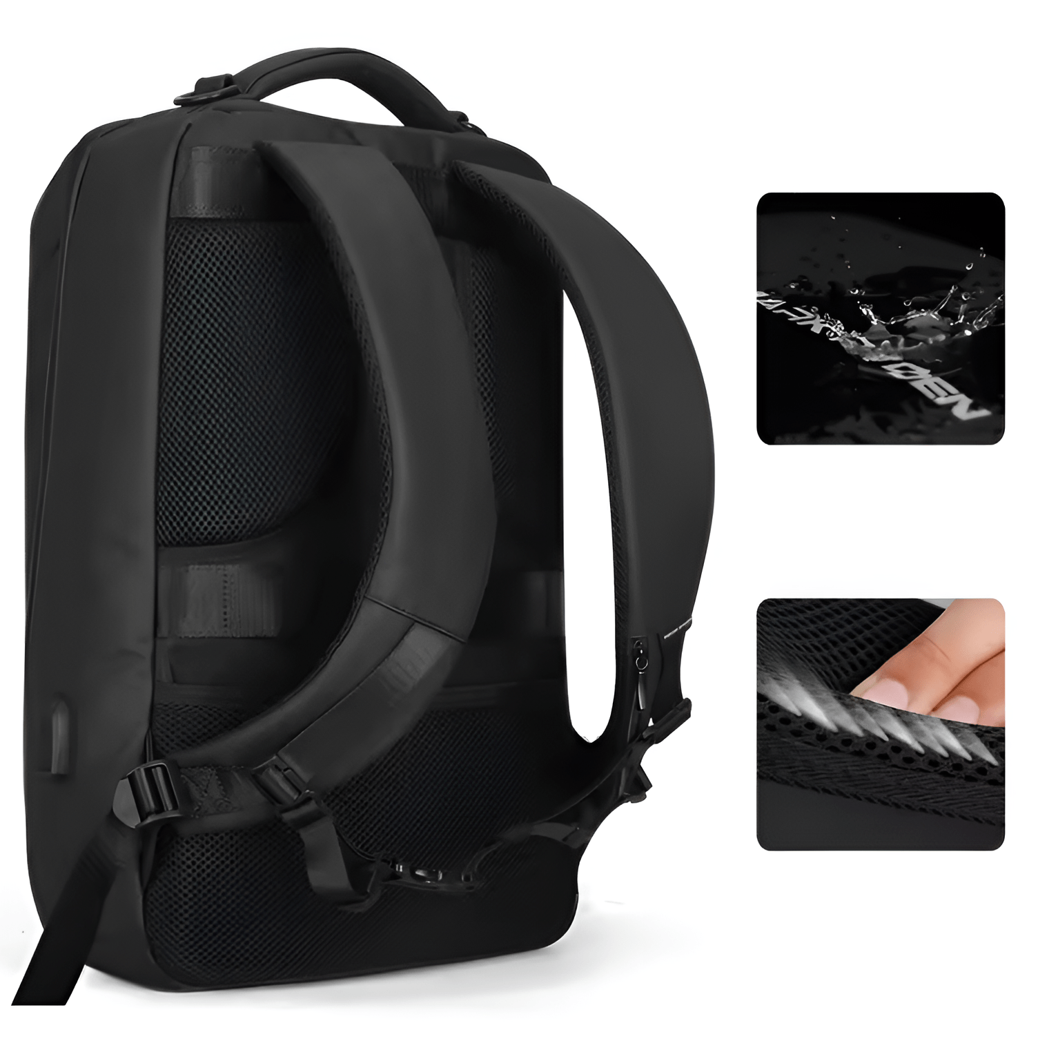 CarryQuest® - Compacto Pro 17" Laptop Rugzak - USB Uitgang - 2 Kleuren - CarryQuest