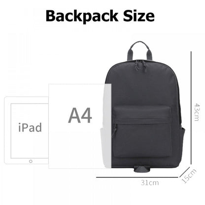 CarryQuest® Doorzichtige Waterdichte Rugzak – TPU – Schooltas – Jongens & Meisjes – 29x15x43 cmCarryQuestSchool RugzakBasisschool en middelbare school