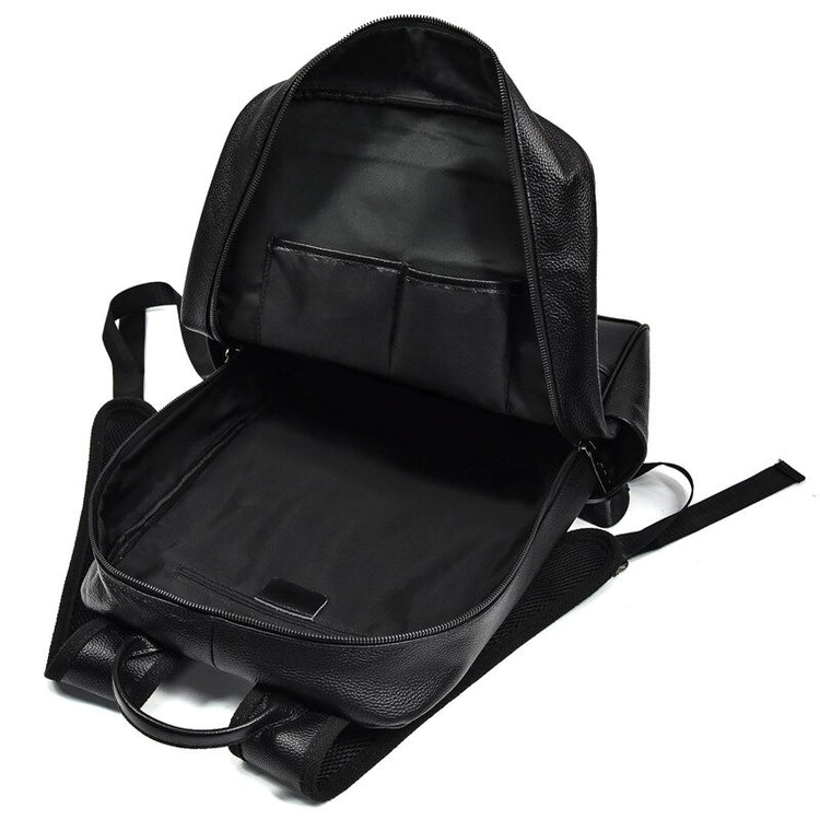 CarryQuest® Echte Leren Casual Rugzak – 42x32x13 cm – Waterdicht – Laptopvak 15,6" – Stijlvol & PraktischCarryQuest®simpleNiet Klaar