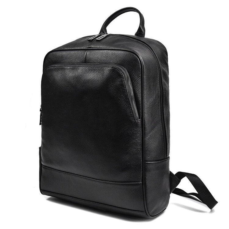 CarryQuest® Echte Leren Casual Rugzak – 42x32x13 cm – Waterdicht – Laptopvak 15,6" – Stijlvol & PraktischCarryQuest®simpleNiet Klaar