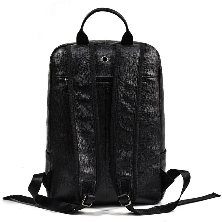 CarryQuest® Echte Leren Casual Rugzak – 42x32x13 cm – Waterdicht – Laptopvak 15,6" – Stijlvol & PraktischCarryQuest®simpleNiet Klaar