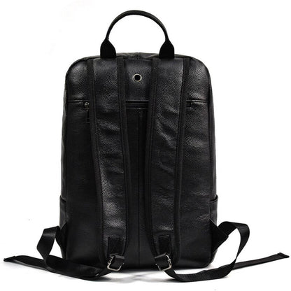 CarryQuest® Echte Leren Casual Rugzak – 42x32x13 cm – Waterdicht – Laptopvak 15,6" – Stijlvol & PraktischCarryQuest®simpleNiet Klaar