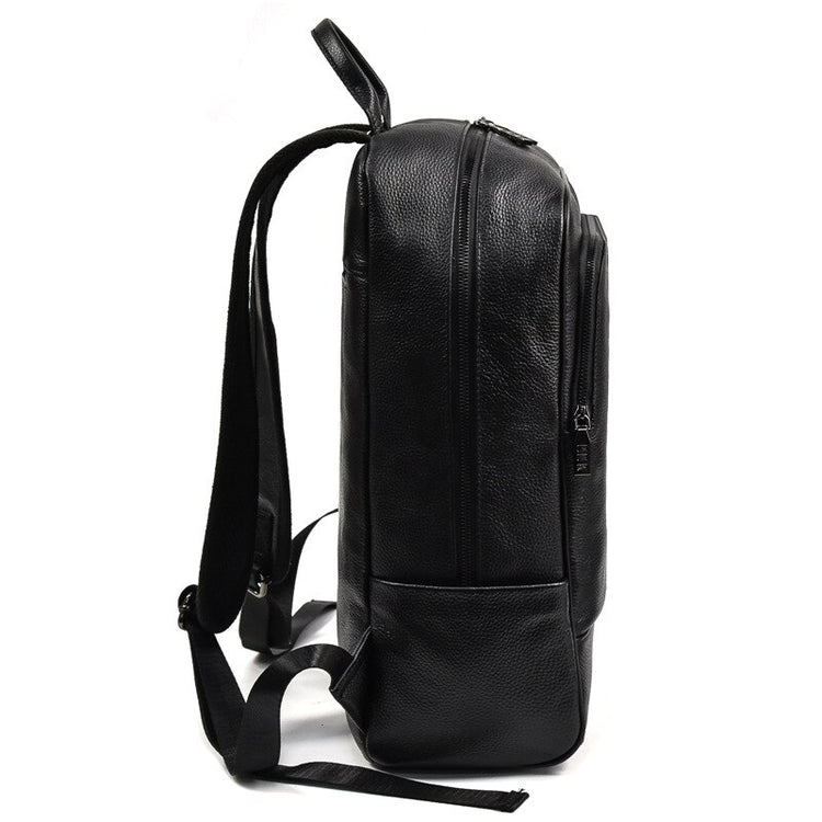 CarryQuest® Echte Leren Casual Rugzak – 42x32x13 cm – Waterdicht – Laptopvak 15,6" – Stijlvol & PraktischCarryQuest®simpleNiet Klaar