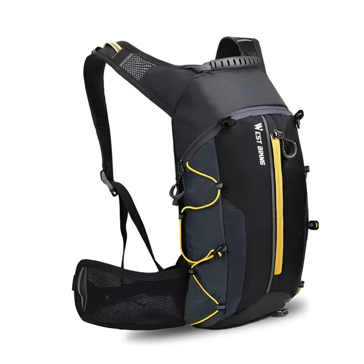 CarryQuest® - Fietsrugzak 16L - Waterdicht - Outdoor Sport - Wandelrugzak - Geel