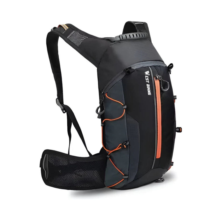 CarryQuest® - Fietsrugzak 16L - Waterdicht - Outdoor Sport - Wandelrugzak - Oranje