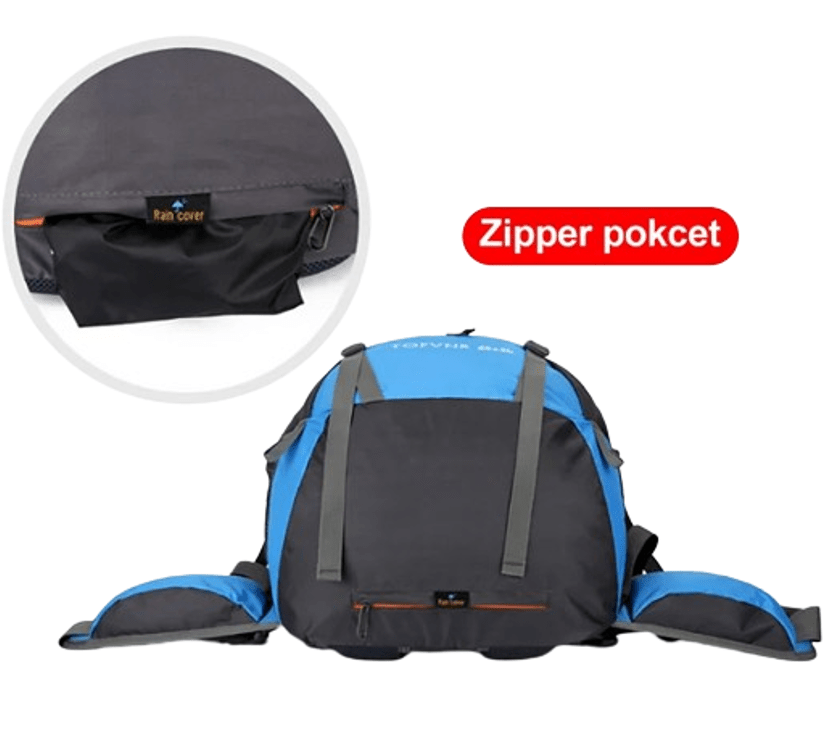 CarryQuest® - Grote Camping Hiking Wandel Rugzak - 70L - 5 kleuren