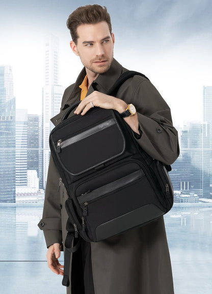 CarryQuest® Grote Capaciteit Reisrugzak – 20 - 35L – Stijlvol & Praktisch – HerenCarryQuest®simpleNiet Klaar
