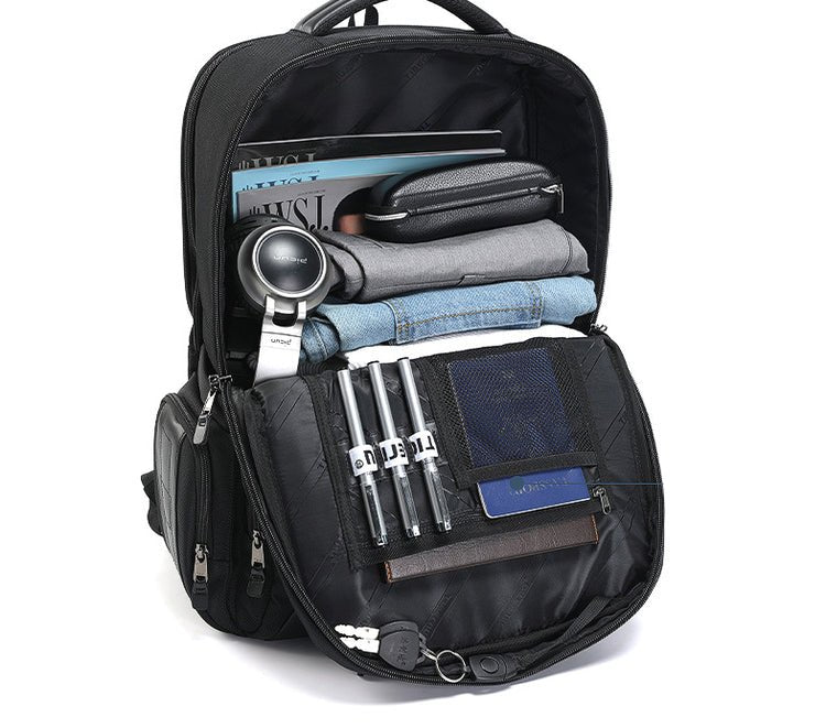 CarryQuest® Grote Capaciteit Reisrugzak – 20 - 35L – Stijlvol & Praktisch – HerenCarryQuest®simpleNiet Klaar
