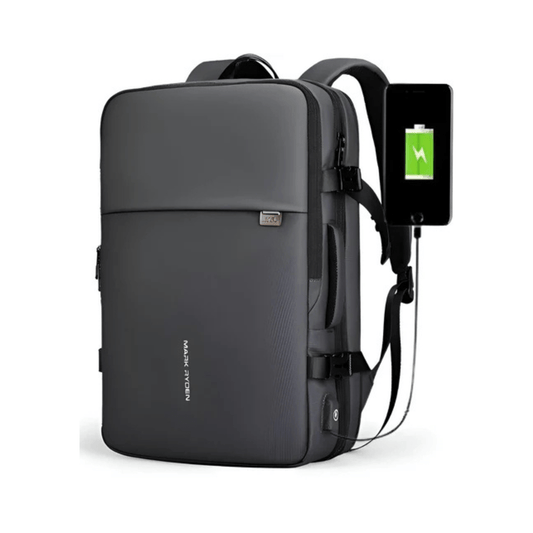 CarryQuest® - Grote Herenrugzak 40L - Laptopvak 17,3" - USB - Laptop Rugzak - GrijsCarryQuestsimple