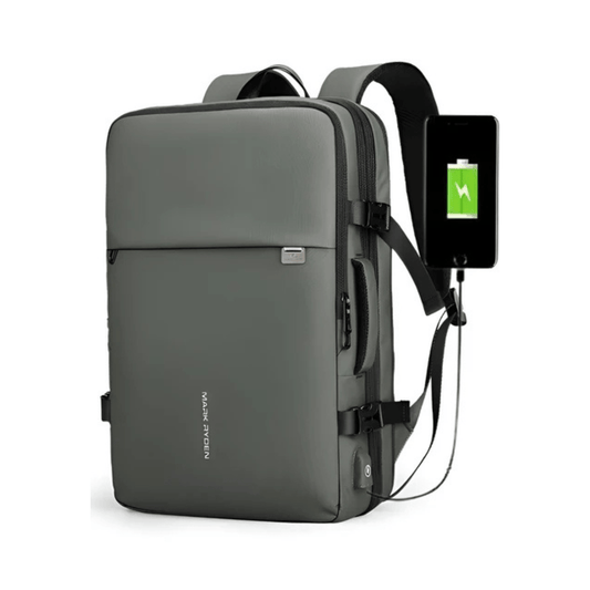 CarryQuest® - Grote Herenrugzak 40L - Laptopvak 17,3" - USB - Laptop Rugzak - GroenCarryQuestsimple