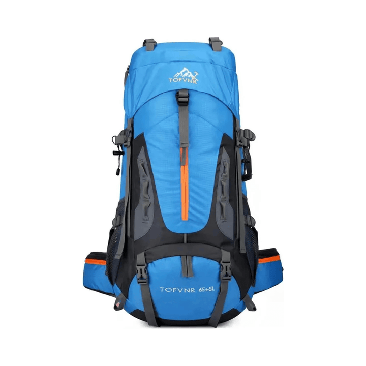 CarryQuest® - Grote Lichtgewicht Nylon Hiking - Voor - Blauw