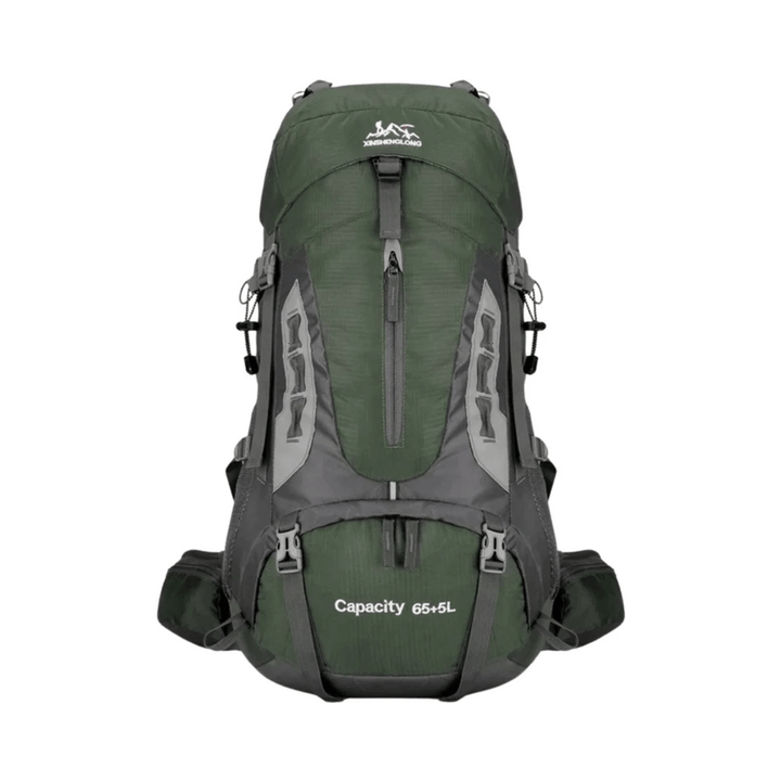CarryQuest® - Grote Lichtgewicht Nylon Hiking - Voor - Groen