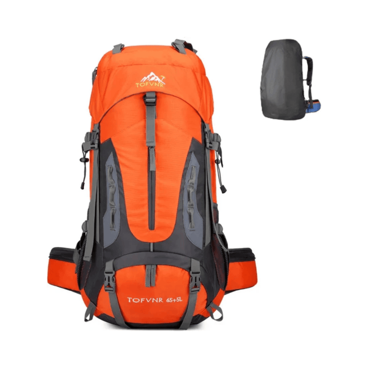 CarryQuest® - Grote Lichtgewicht Nylon Hiking - Voor - Oranje