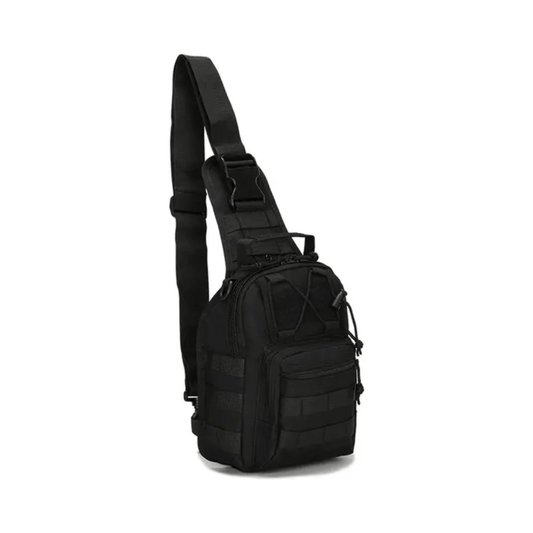 CarryQuest® - Handbagage - Duurzame Buitensportzak - Unisex Design - wandelen - kamperen - reizen - ZwartCarryQuestsimple