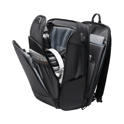 CarryQuest® - Heren Laptop Reistas 15.6" - Anti - Diefstal & Waterbestendig - USB - ZwartCarryQuestsimple