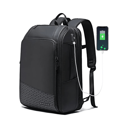 CarryQuest® - Heren Laptop Reistas 15.6" - Anti - Diefstal & Waterbestendig - USB - ZwartCarryQuestsimple