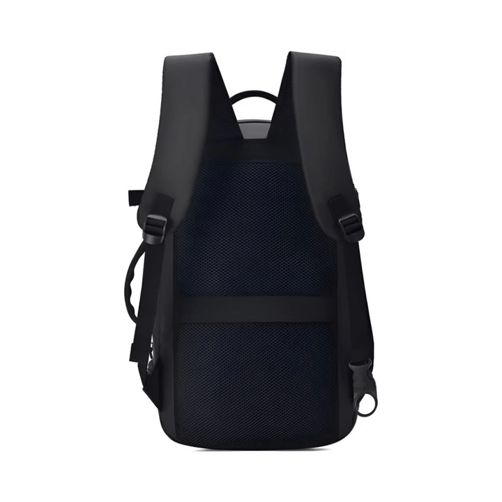 CarryQuest® - Heren Reistas Rugzak - 17 Inch Laptop + USB Oplaadpoort - Schooltas - Wandelrugzak - Grijs