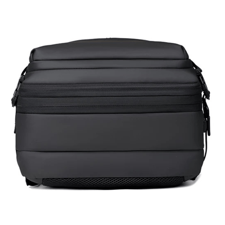 CarryQuest® - Heren Reistas Rugzak - 17 Inch Laptop + USB Oplaadpoort - Schooltas - Wandelrugzak - Grijs