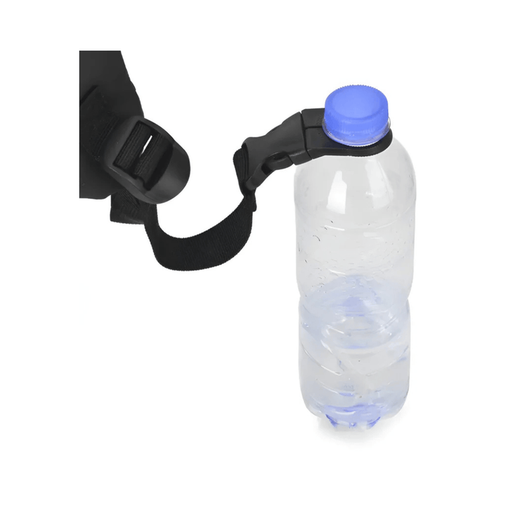 CarryQuest® - Heren Reistas Rugzak - 17 Inch Laptop + USB Oplaadpoort - Schooltas - Wandelrugzak - Zwart